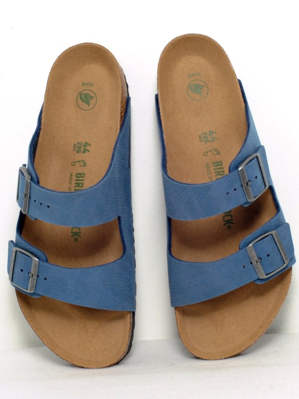 Birkenstock Arizona BS Men's Sandals Blue Double Strap Comfort Slides EU44 US 11